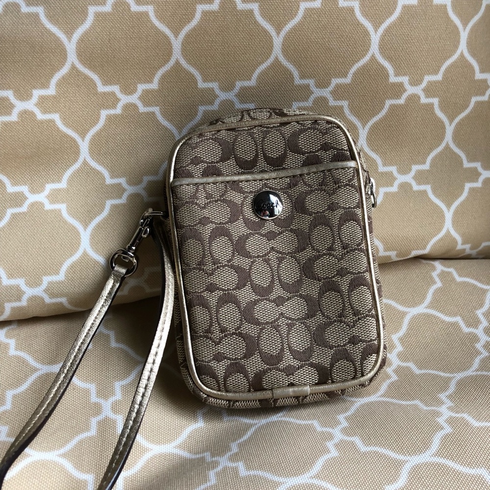 Gently used Coach Camera holder